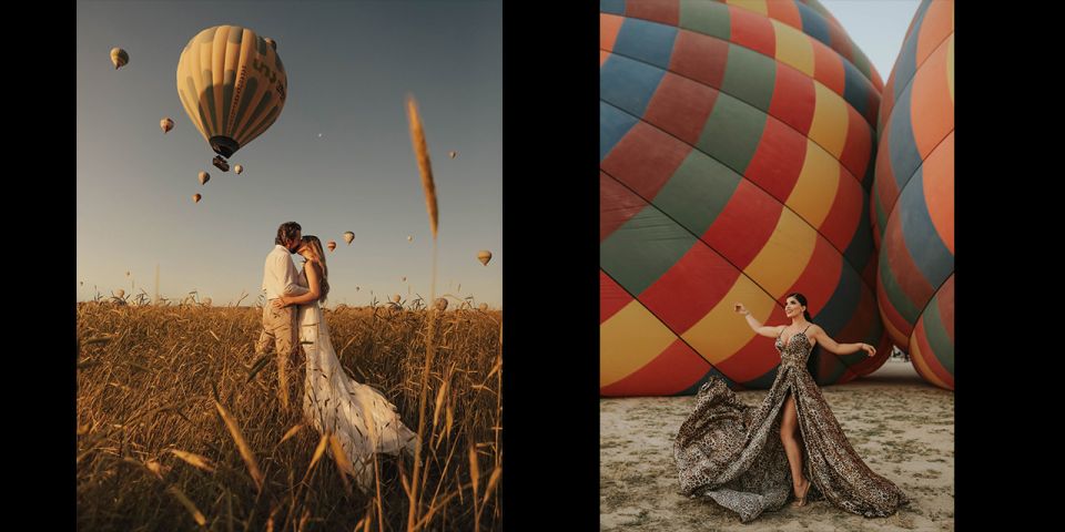 Cappadocia: PhotoShoot with Balloons. Flying Dress included. - Your guides matter: punctuality, personalization, and calm direction