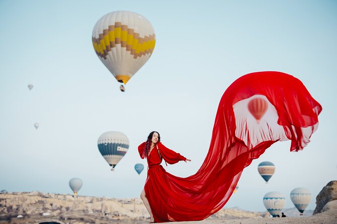 Cappadocia Photoshoot with Flying Dress & Instagram Reels - Photos, Reels, and Editing Delivery: What You’ll Actually Get