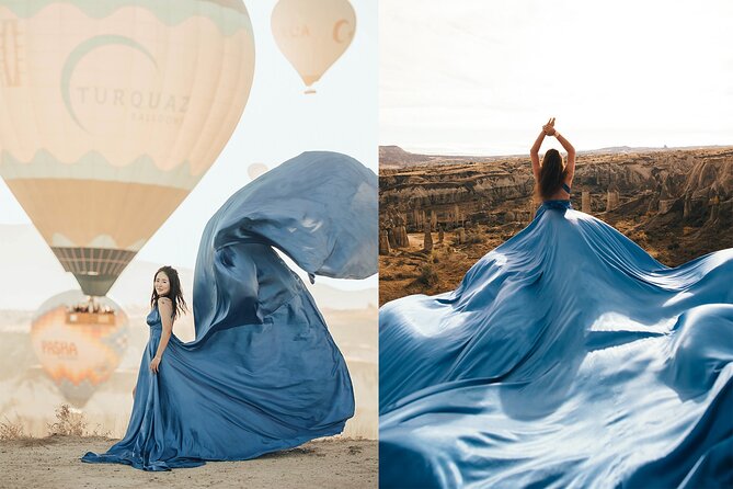 Cappadocia Photoshooting with Flying Dress - Why This Flying Dress Shoot Works So Well in Göreme