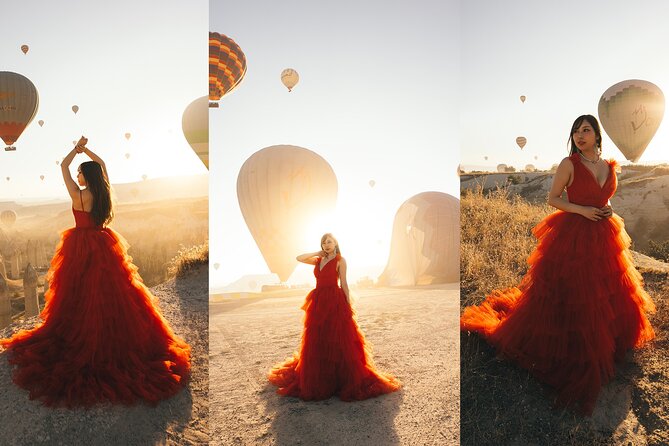 Cappadocia Photoshooting with Flying Dress - The Natural Cave Stop: Texture, Drama, and a Break From Bright Sky