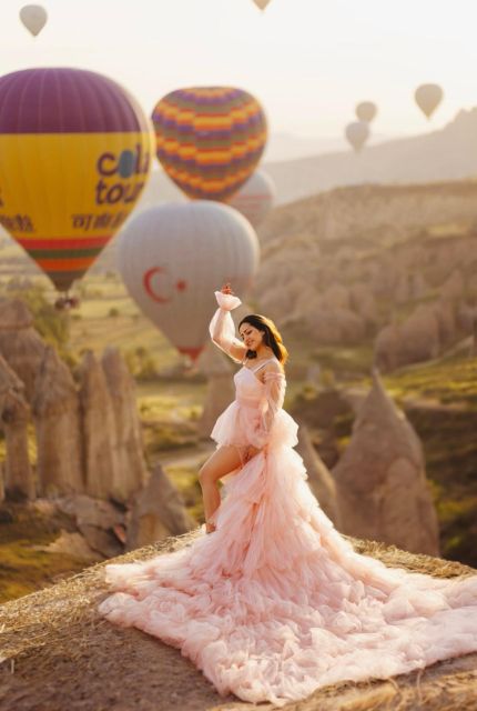 Cappadocia Photoshooting with Hot Air Balloons - The flying dress: how to get the look right (and avoid stress)