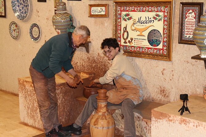 Cappadocia Pottery Workshop Class - Meeting point details: Kybele Boutique CeramicAlaaddin in Avanos