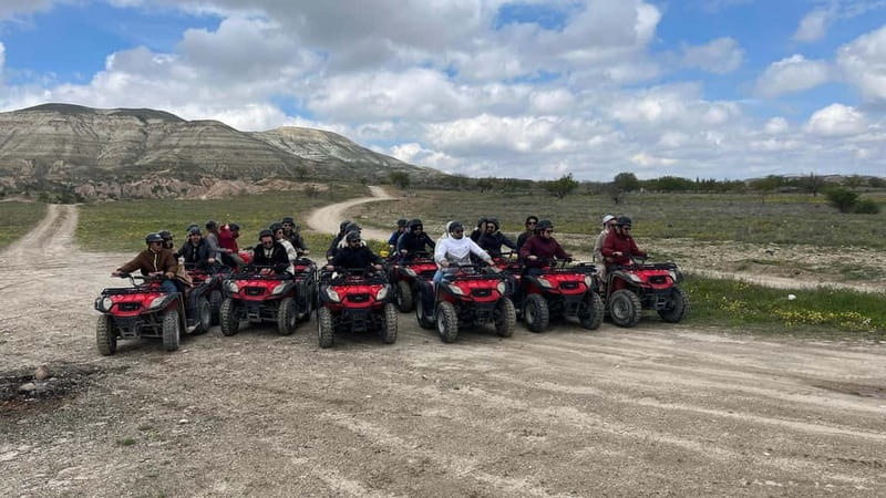 Cappadocia: Private ATV Tour with Hotel Pickup - Sword Valley: photo stops, a second guided stretch, and a calmer rhythm