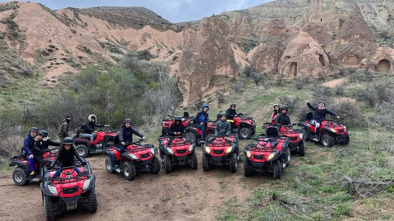 Cappadocia: Private ATV Tour with Hotel Pickup - Rose Valley near Göreme: sunset vibes and that golden-hour payoff