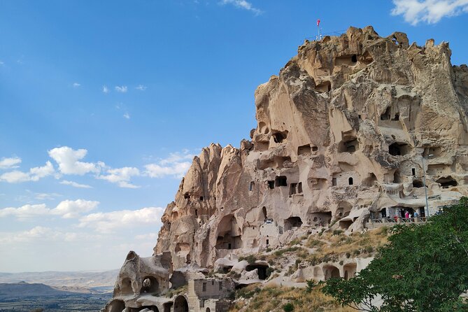 Cappadocia Private Customizable Tour with Mercedes & Expert Guide - Uçhisar Castle and Pigeon Valley: views without the long hike commitment