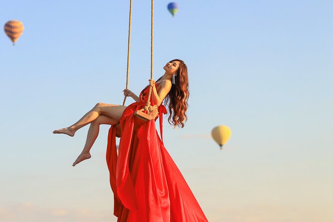 Cappadocia Private Photo Shoot Experience with Hotel Pickup - Stop 1: Love Valley for balloon scale and rock texture