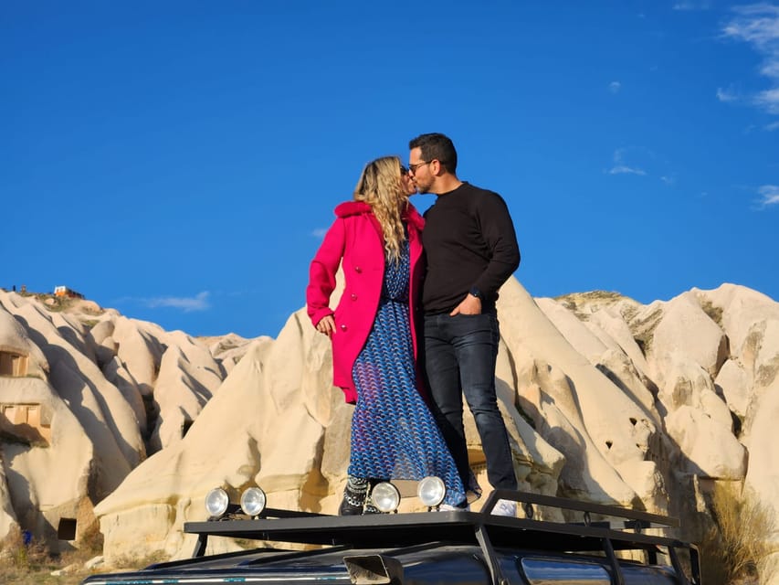 Cappadocia: Private Sunset, Sunrise & Day Jeep Safari Tour - Vallet cruising and photo stops: what the jeep adds