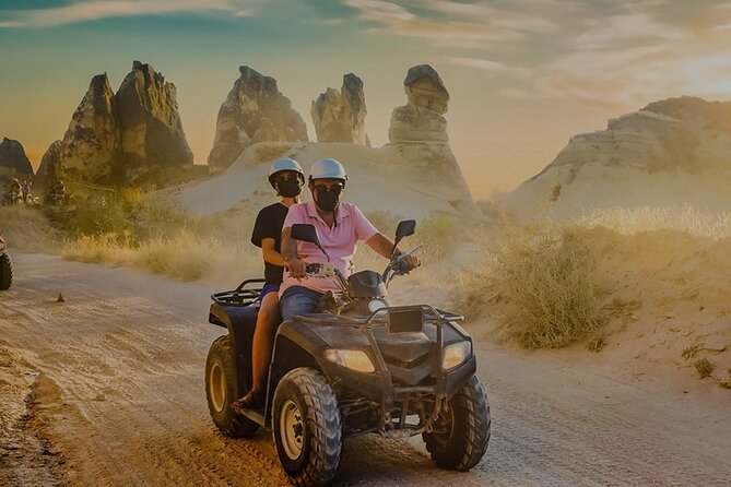 Cappadocia Quad (ATV) Safari Tour with Hotel Pickup & Helmet - The pre-ride routine: pickup, meeting point, and getting started