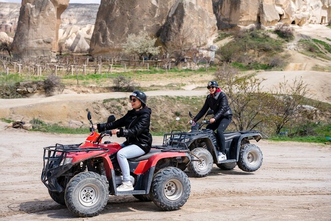 Cappadocia Quad (ATV) Safari Tour with Hotel Pickup & Helmet - Helmet-on and safety briefing: what to expect before you accelerate