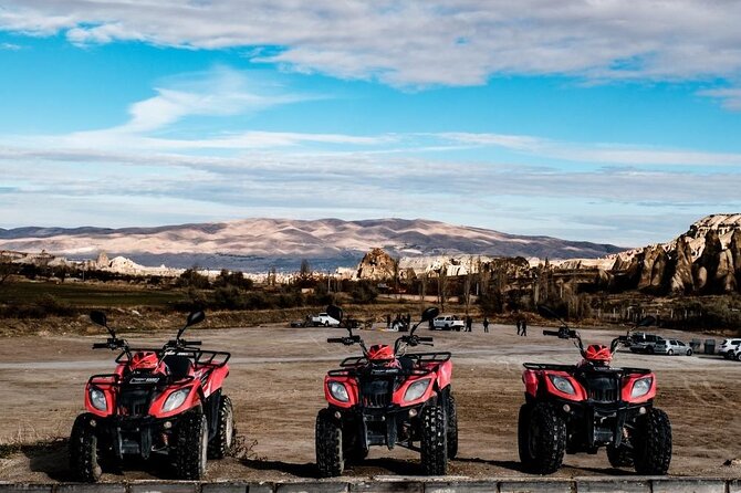 Cappadocia Quad Safari Experience Sunrise Sunset Daytime - Safety basics: helmets are included, but you must check fit