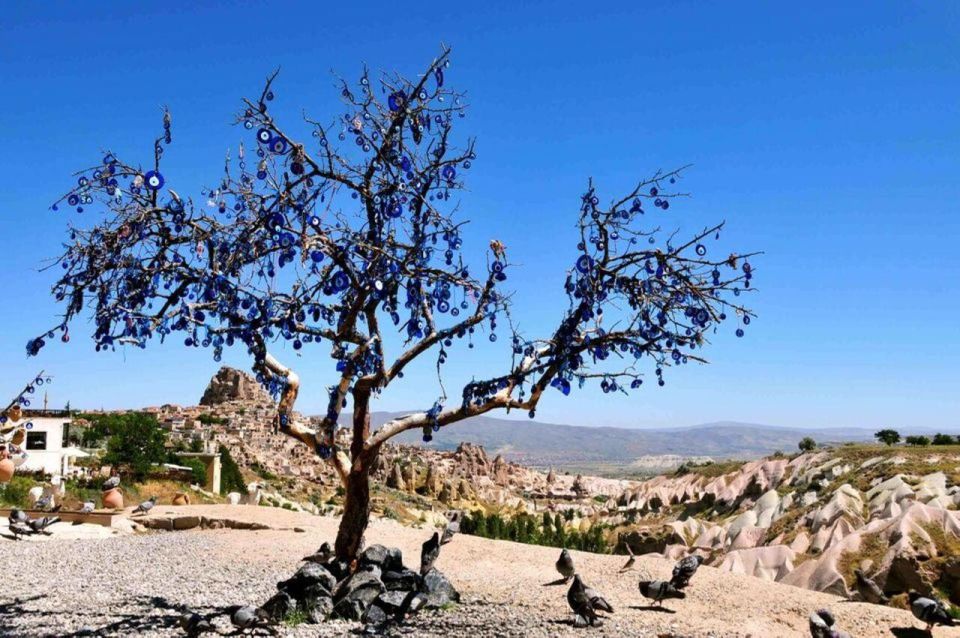 Cappadocia: Red Tour with Guide, Lunch, and Transfers - Uçhisar viewpoint and the leather showroom stop