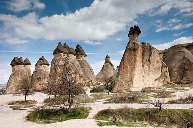 Cappadocia Red Tour With Open Air Museum And Expert Tour Guide - Urgup’s Twin Fairy Chimneys: the Cappadocia symbol you’ll recognize