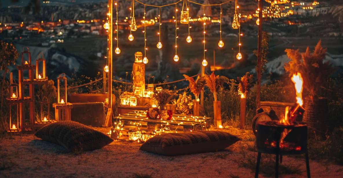 Cappadocia: Romantic Concept Dinner in the Valley - Entering the lantern-lit dining concept in the valley