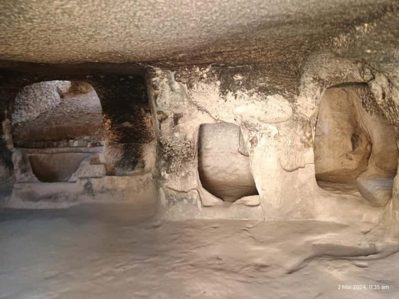 Cappadocia: Semi Private Blue Tour with Lunch - pickup hotel - Mustafapaşa: old Sinasos streets before the cave sites