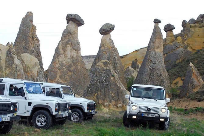 Cappadocia: Sunrise and Sunset Jeep Safari - Sword, Rose, Red, and Love Valleys: The Icon Stops Done Efficiently