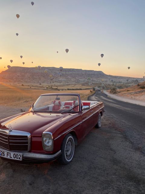 Cappadocia: Sunrise, Day Tour & Sunset Classic Car Tour - A classic car balloon chase in Göreme: what makes it special
