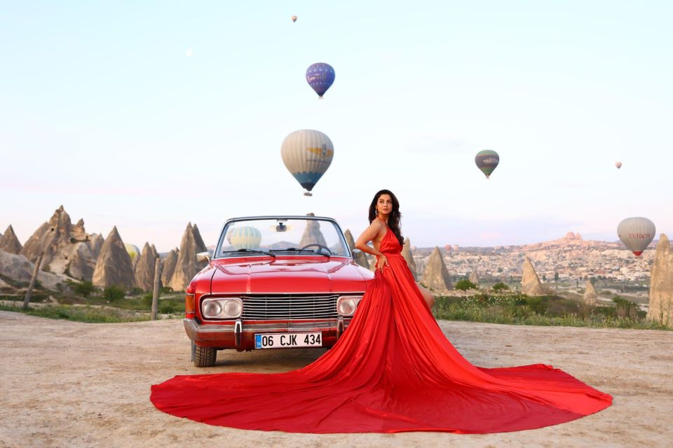 Cappadocia: Sunrise, Day Tour & Sunset Classic Car Tour - Photography help: where this tour often earns its high rating
