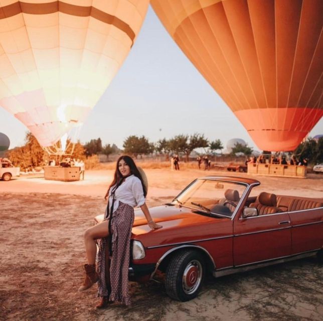 Cappadocia: Sunrise, Day Tour & Sunset Classic Car Tour - Ranch safety, then balloon takeoff: the start of your sunrise chase