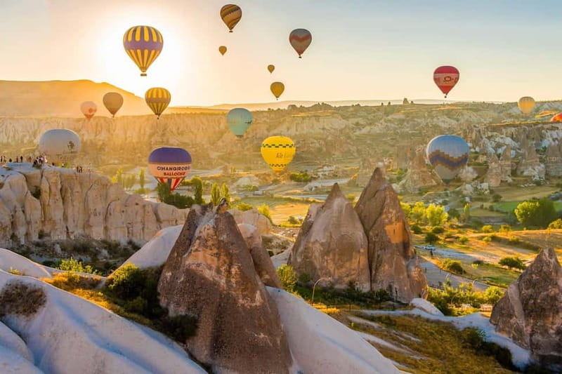 Cappadocia: Sunrise Fairy Chimneys Hot Air Balloon Watching - Balloon prep, coffee, and the lift-off moment before the camera gets busy