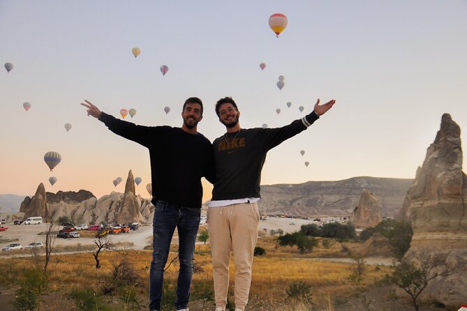 Cappadocia Sunrise Hot Air Balloon Watching Tour With Audio Guide - Food and Comfort: Snacks, Water, and a Warm Van Break