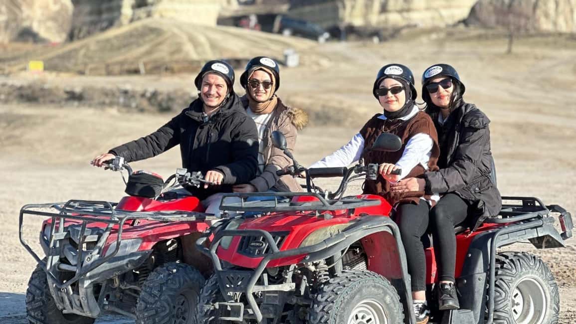 Cappadocia Sunset ATV Tour - Guides and photo stops: what you should expect