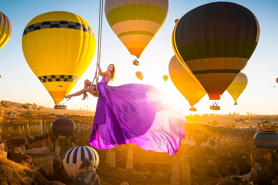 Cappadocia: Taking photo with Swing at hot air balloon view - Key Points You Should Know Before Booking