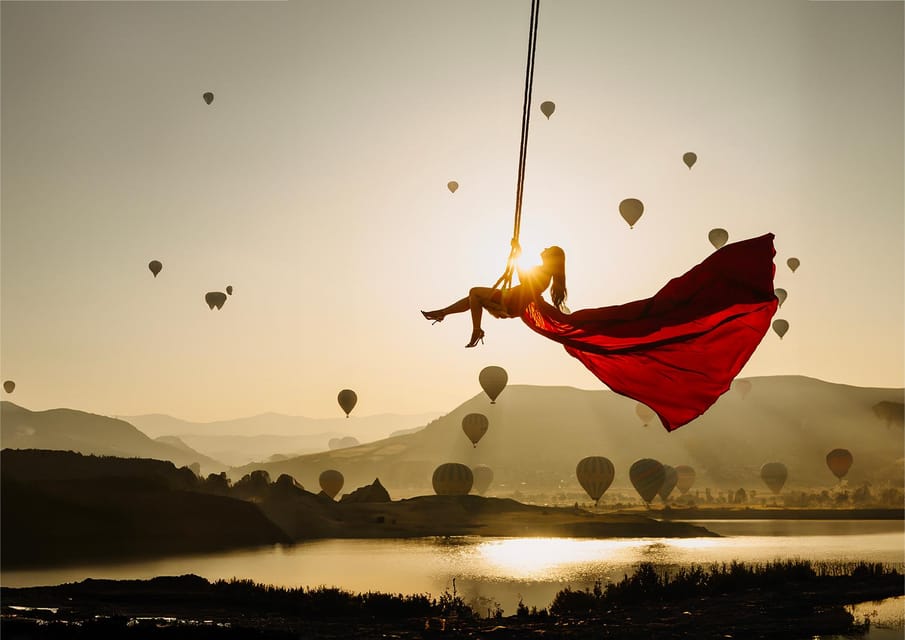 Cappadocia: Taking photo with Swing at hot air balloon view - What the Photographer Brings (And How It Helps You Look Good)