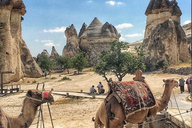 Cappadocia Tour Full Day ( Red Tour + Underground City ) - Stop 2: Pigeon Valley with the evil eye photo moment