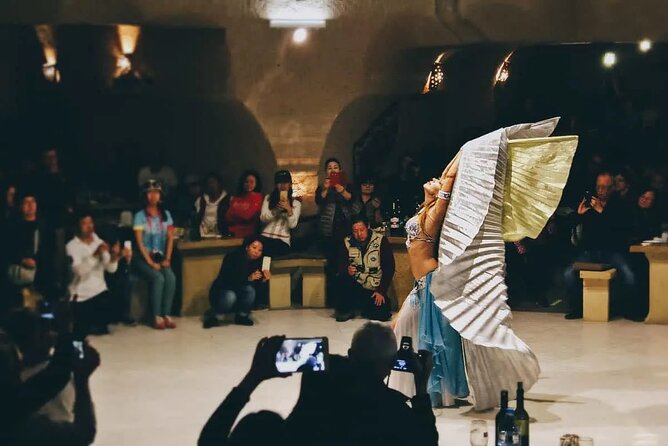 Cappadocia Turkish Night Show, Dinner & Unlimited Drinks & Pickup - Dinner that keeps moving: kebaps, fish, appetizers, and nuts