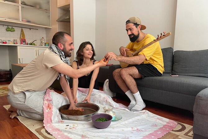 Çiğ Köfte Cooking Class/Night with Traditional Music At Home - Practical Tips Before You Go Knead Çiğ Köfte