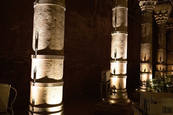 Cistern of Theodosius Entry Ticket & Audio Guide - Stepping into the Byzantine cistern: what you’ll see at Serefiye Sarnici