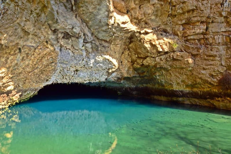 City of Side: Altinbesik Cave & Ormana Tour w/ Boat & Lunch - Altınbesik Cave National Park: the 20-minute lake boat ride
