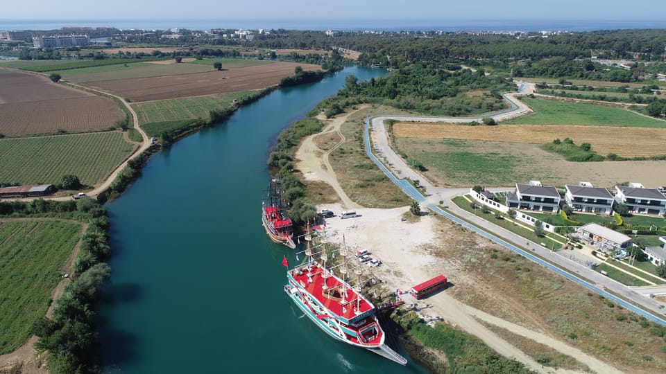 City of Side: Boat Tour on the Manavgat River w/ Bazaar Trip - The cruise toward the sea: sights plus some real river atmosphere