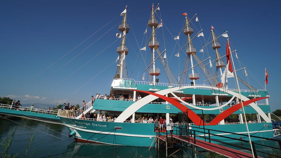 City of Side: Boat Tour on the Manavgat River w/ Bazaar Trip - Cennet Beach swim break: the stop you’ll remember