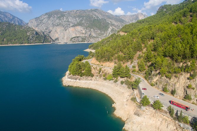 City of Side: Electric Catamaran Cruise & Lunch & Waterfall - Seleukia (Lybre) ruins: Roman echoes with good views