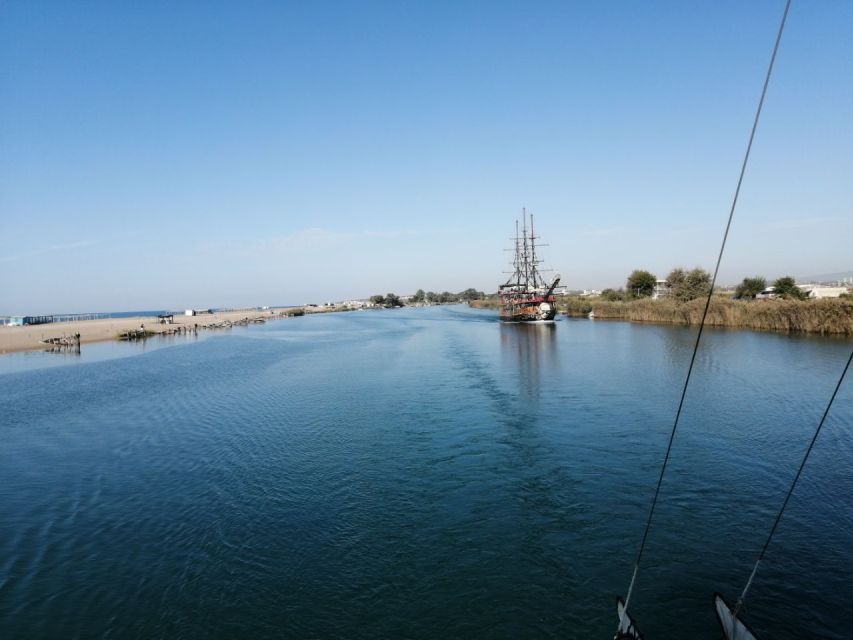 City of Side: Full-day Boat Tour with Lunch & Foam Party - Manavgat Bosphorus: the sea-meets-river moment