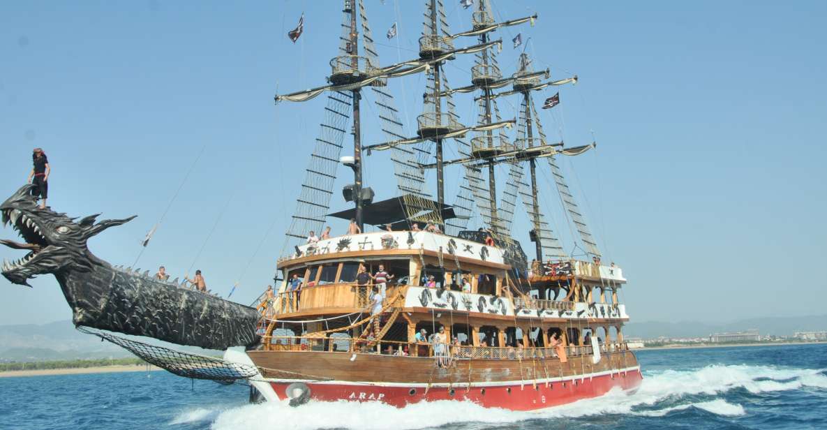 City of Side: Full-day Boat Tour with Lunch & Foam Party - Pickup and the start of the Manavgat route