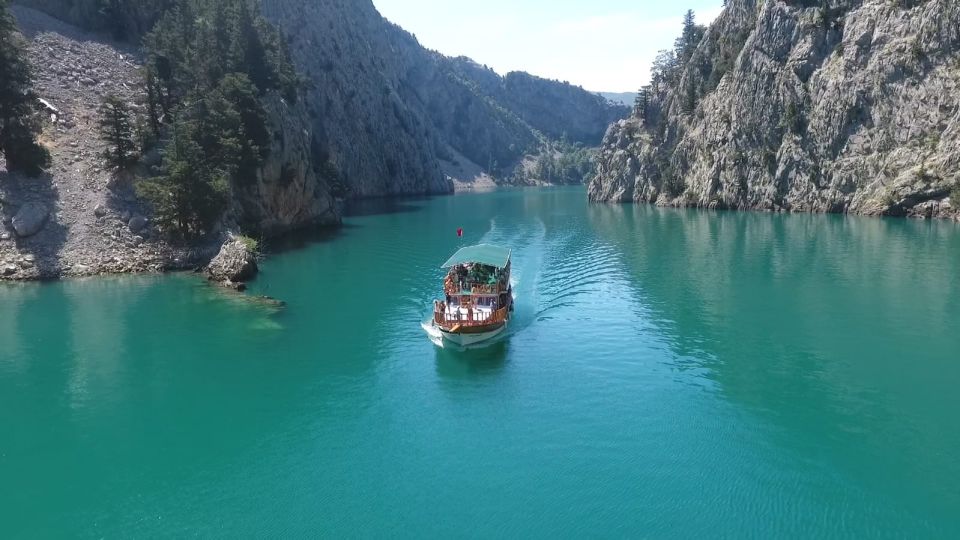 City of Side: Green Canyon Tour w/ Boat, Lunch & Fishing - Green Canyon from Side: what a 6.5-hour day really feels like