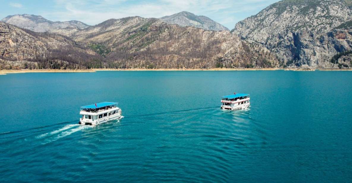 City of Side: Green Lake Boat and Cabrio Bus Tour - Seleukia and Ancient Roman Side by Bus