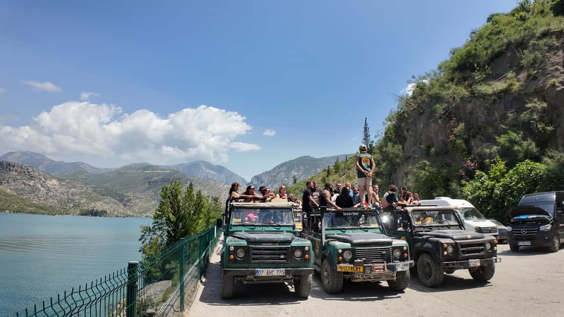 City of Side: Jeep Safari with Lunch and Catamaran Cruise - Optional catamaran-style cruise: peaceful after the bumps