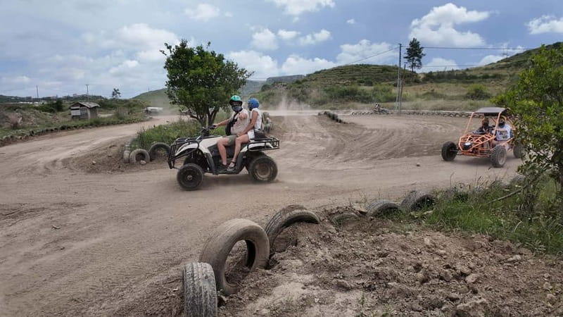 City of Side: Quad Safari Off-road with Transfer - Summer bonus: the 20-minute swimming break (only when conditions fit)