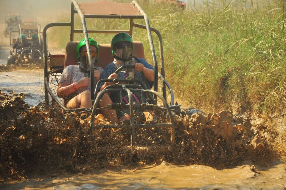 City of Side: Rafting, Zipline, Jeep, Buggy and Quad Combo - Off-road choice: buggy, quad, or jeep in muddy country
