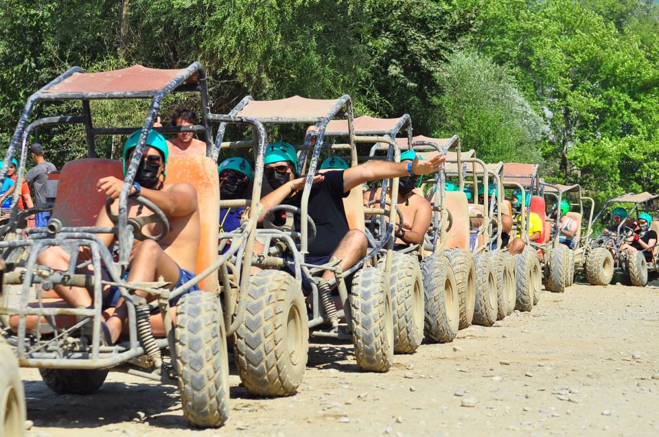 City of Side: Rafting, Zipline, Jeep, Buggy and Quad Combo - Rafting the 14 km route with 10 rapids (and a real swim option)