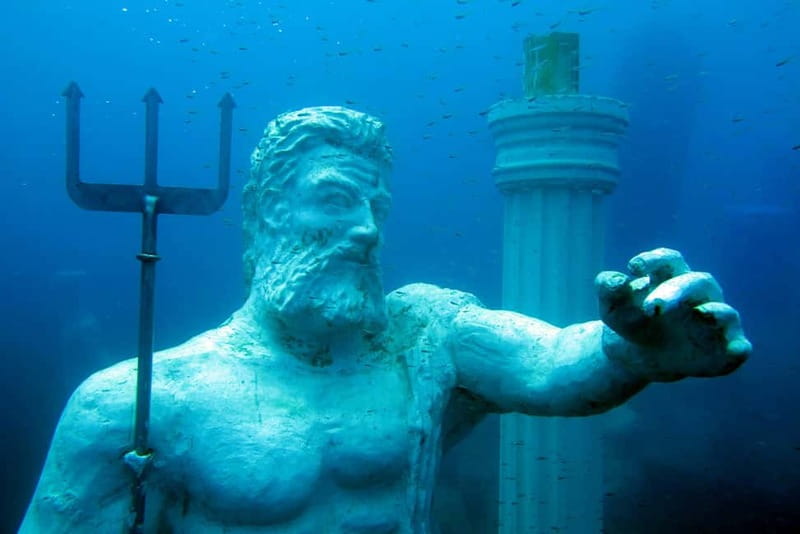 City of Side: Scuba Diving Underwater Museum with Pickup - The Classroom Part: Training With Oxygen and Underwater Sign Language