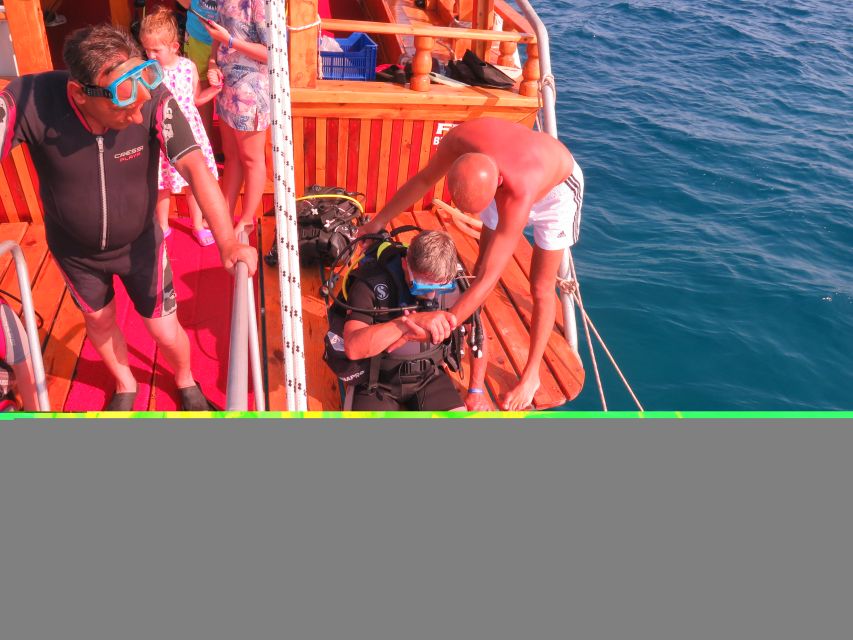 City of Side: Scuba Diving with Lunch - Lunch onboard and the Undersea Museum second session