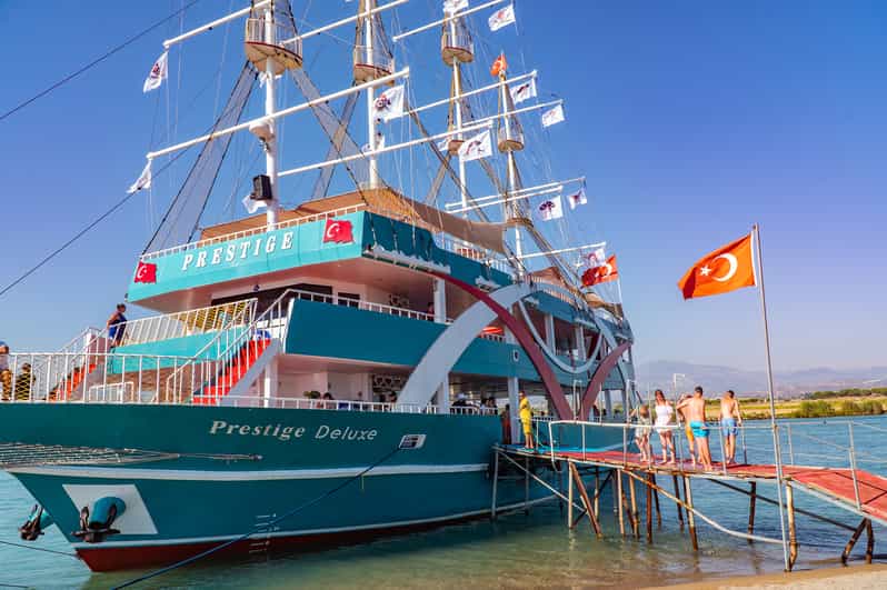 City of Side: Sightseeing Cruise w/ Swim Stops & Foam Party - The Cruise Route: Manavgat River Meets the Mediterranean