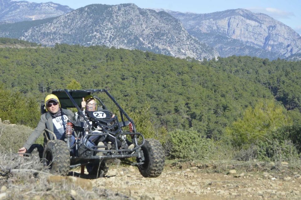 City of Side: Taurus Mountains Guided Buggy Cross Riding - The guide’s job: keeping the group moving (and handling breakdowns)