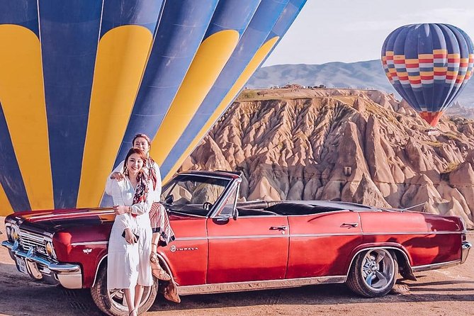 Classic Car Tour in Cappadocia - Stop two: Red Valley and that first light over the rocks