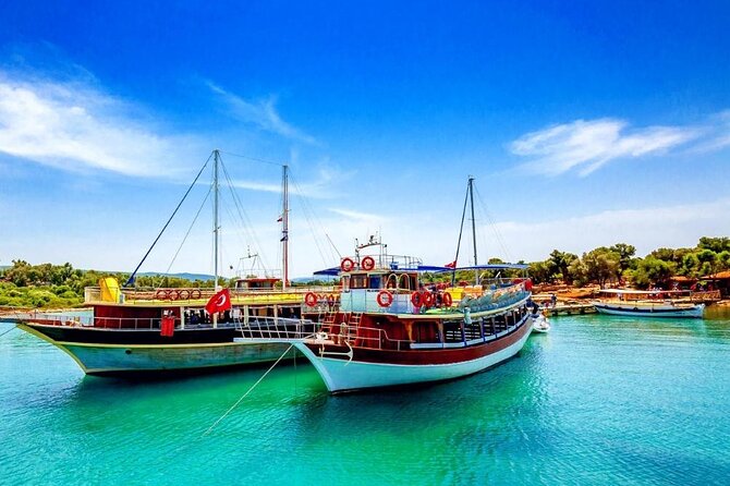 Cleopatra Island Boat Trip From Marmaris With Lunch and Drinks - Lunch on board: BBQ plus unlimited soft drinks