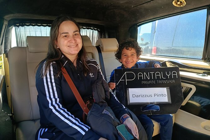 Comfortable VIP transfer ALL OF ANTALYA - What the Ride Feels Like: Clean Cars, Water, and Kids-Friendly Touches